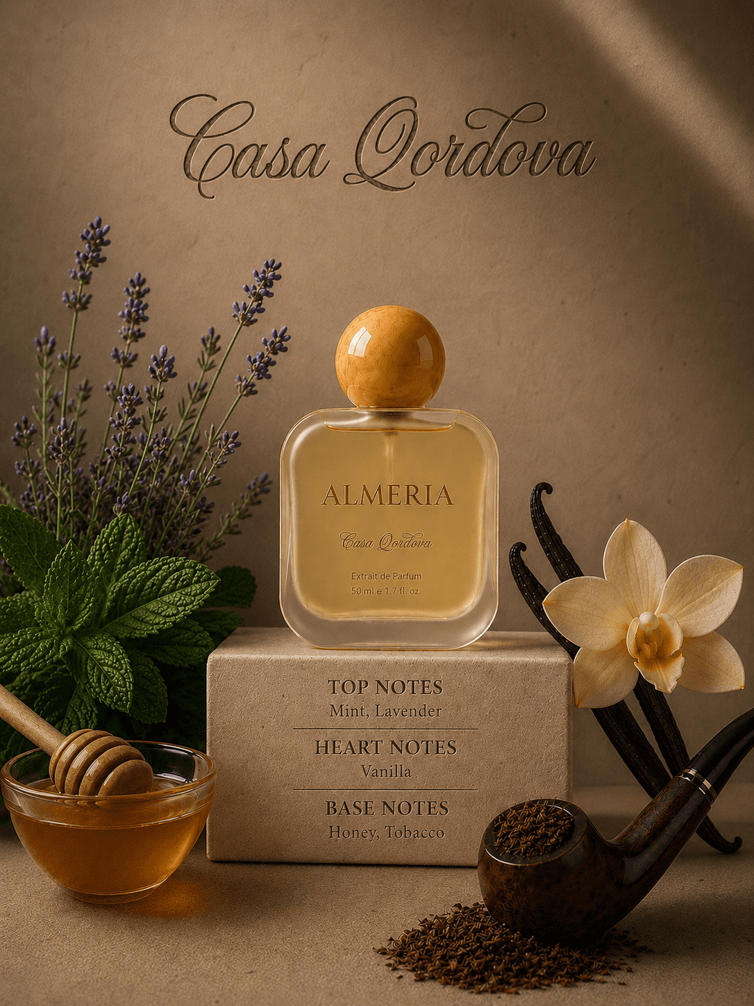 Almeria fragrance bottle