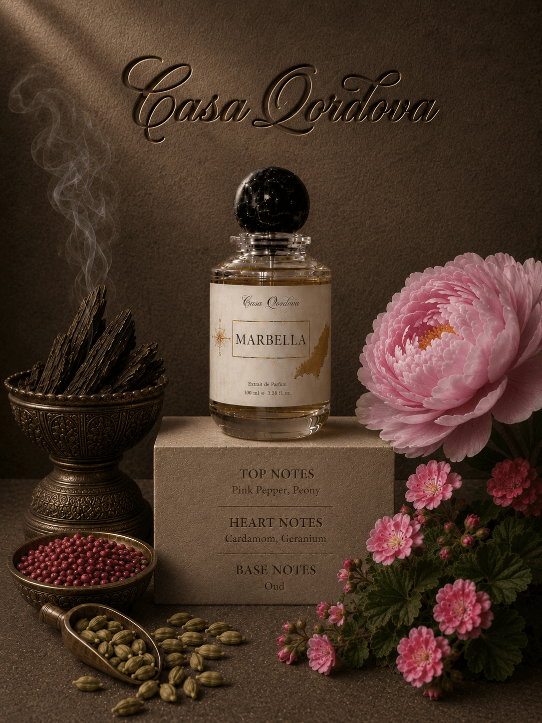 Marbella fragrance bottle